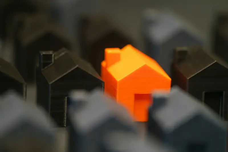 orange house
