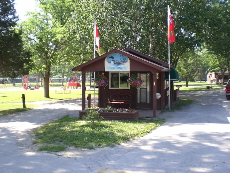 campground entrance