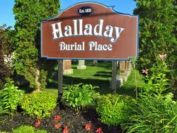 Halladay Burial Place