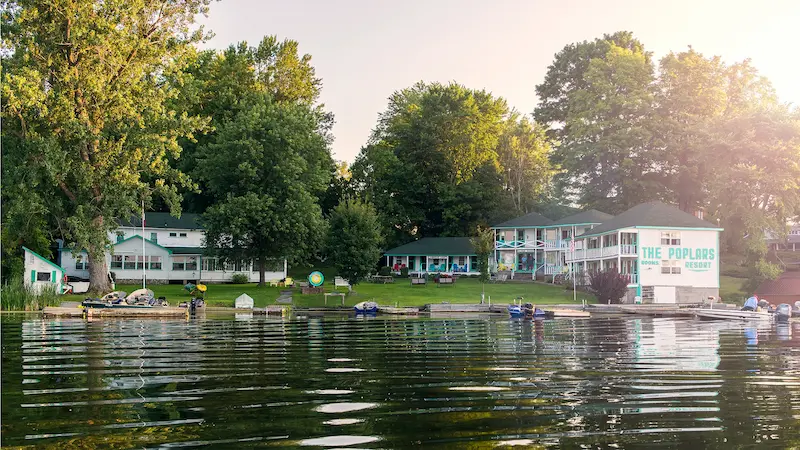 Photo: Poplars Resort Website poplars resort