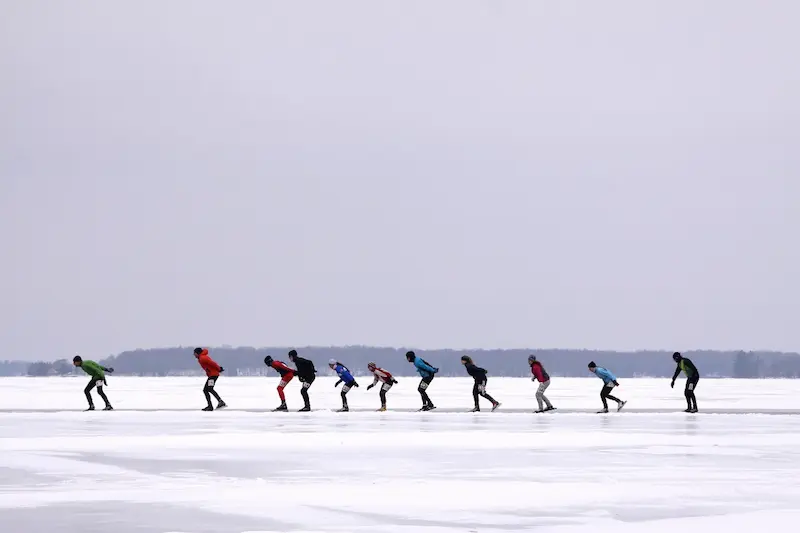 skate the lake